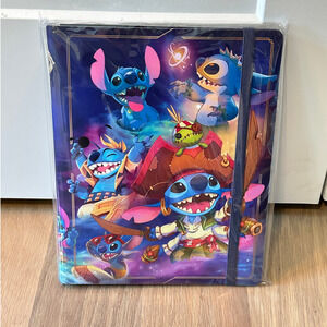 Disney Lorcana Stitch Binder Card Portfolio - Holds 252 Cards - New SEALED